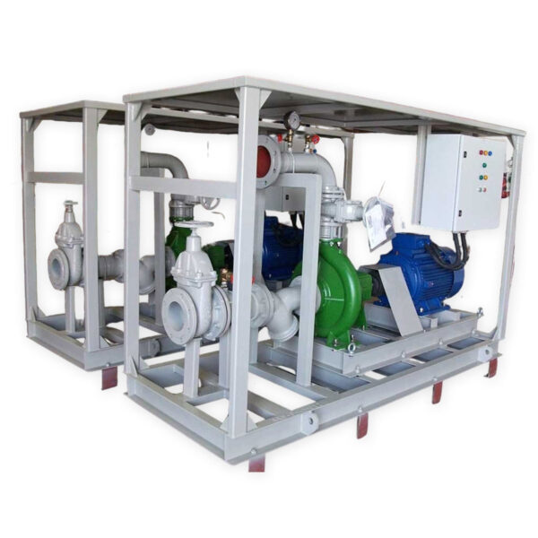 Simplex Fuel Loading Unloading Skid Pump